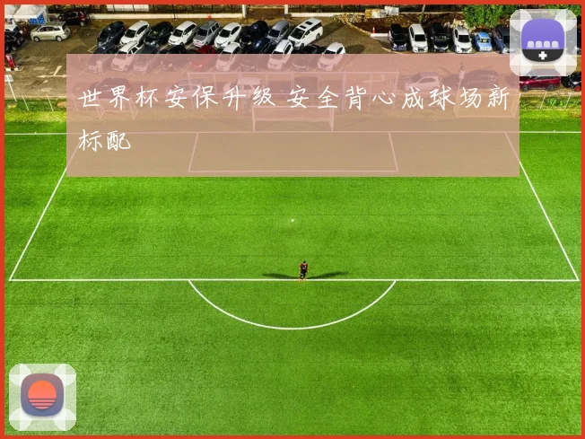 世界杯安保升级 安全背心成球场新标配